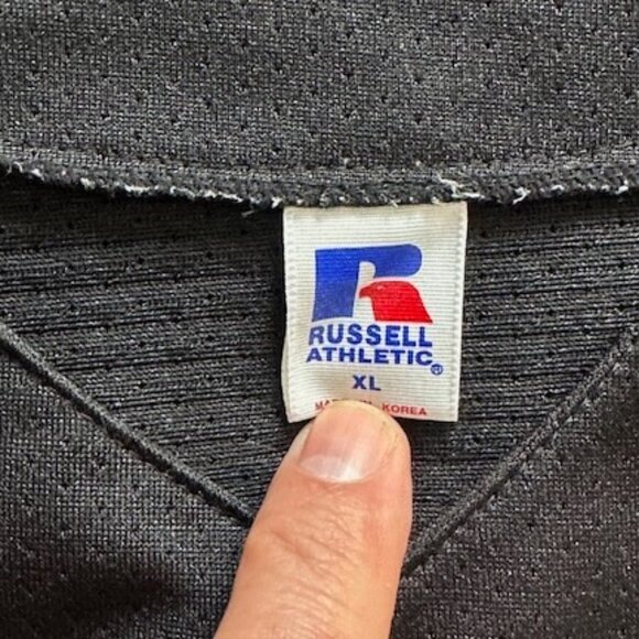 SF Giants Baseball Jersey by Russell Athletic MLB Genuine Merch. Sz. XL  VGUC - Picture 5 of 9